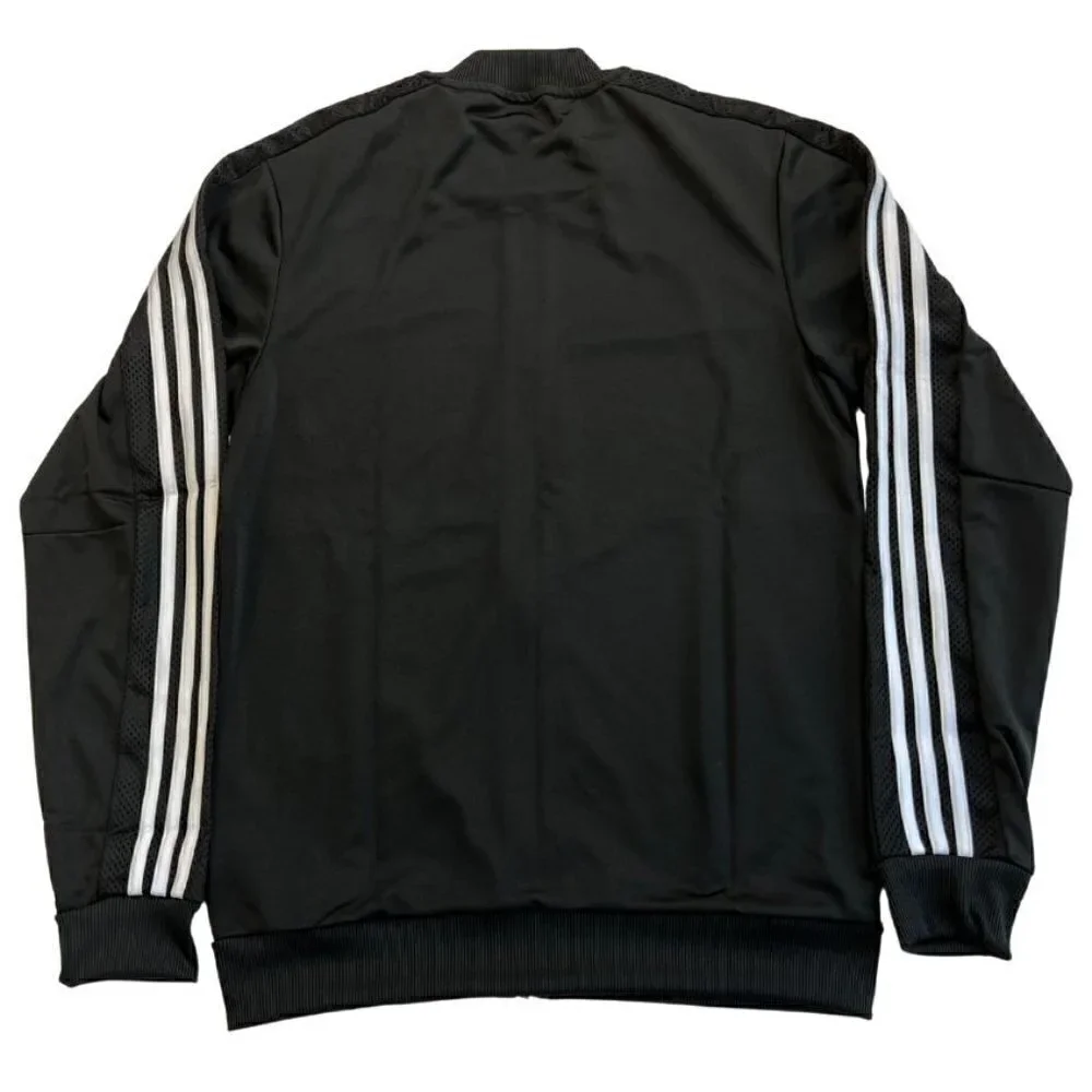 adidas Essentials Men's Linear Track Jacket, Small